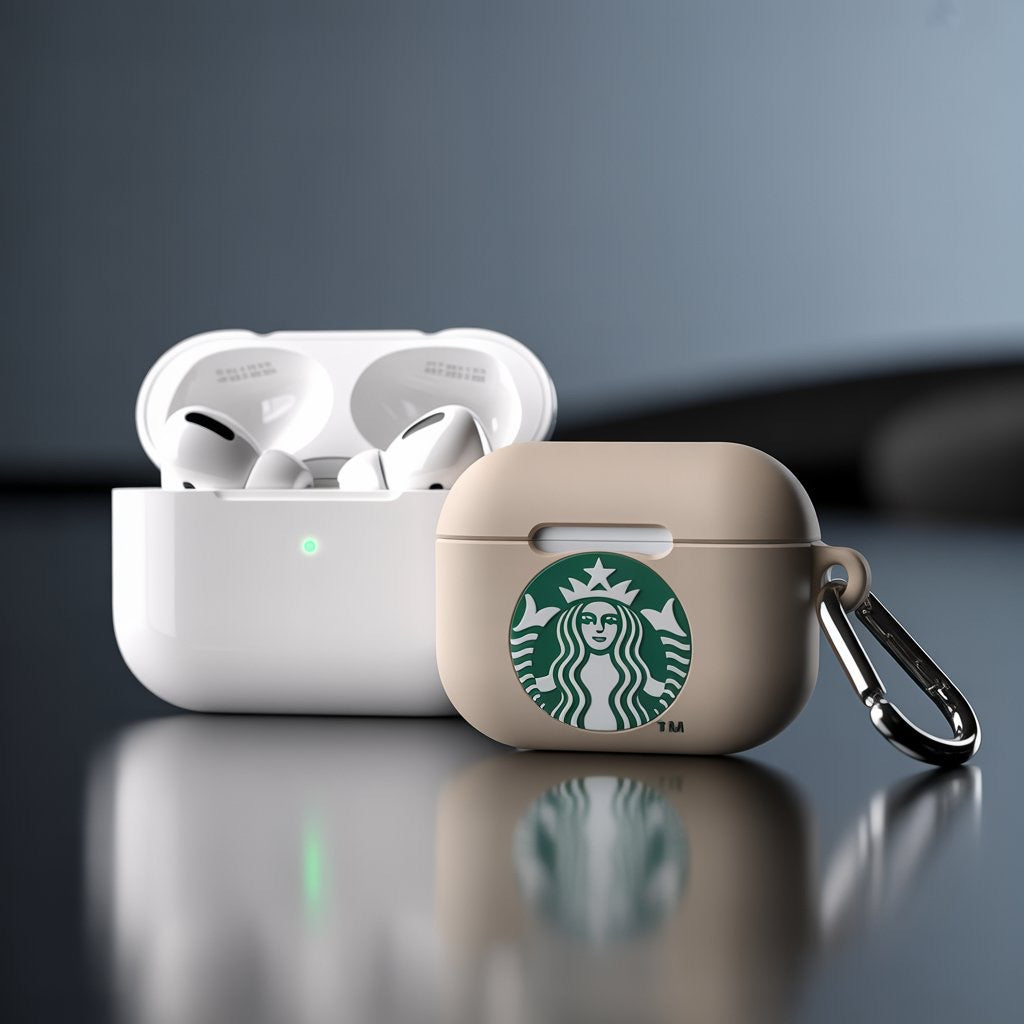 🎧 Apple AirPods Pro (2nd Gen) with Designer Silicone Cases – Multiple Styles (Mario, Starbucks & More)