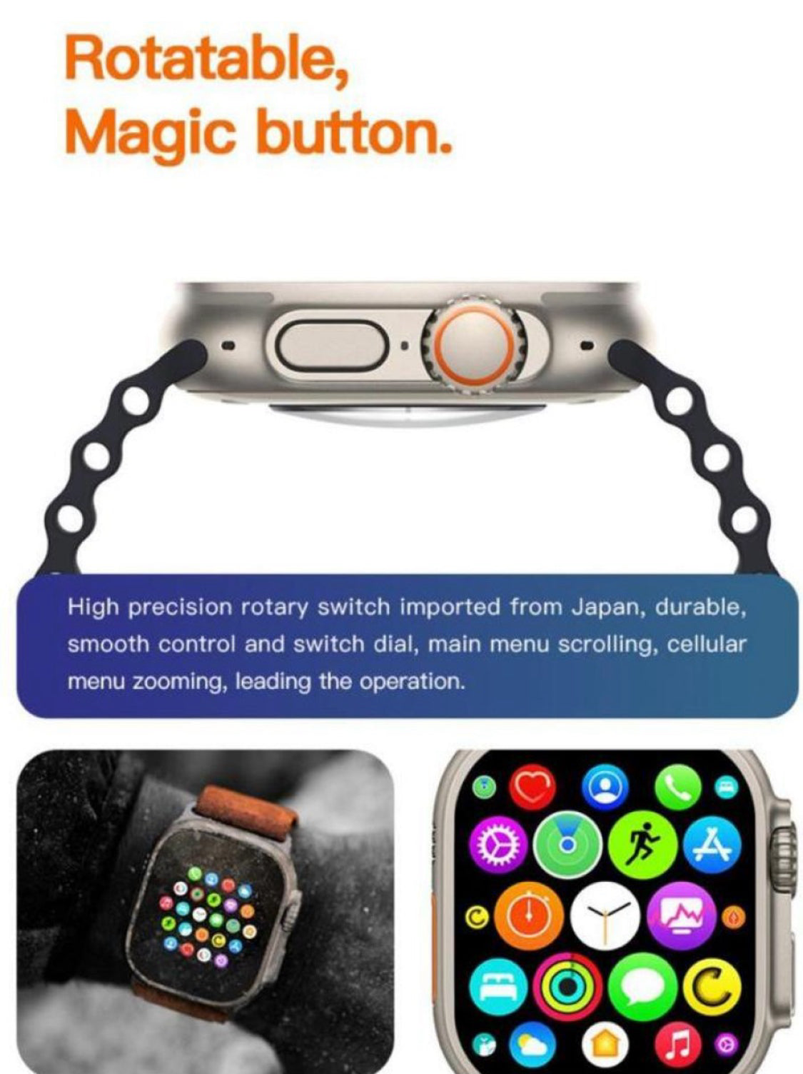 Ultra 9 Smartwatch Stylish and Affordable